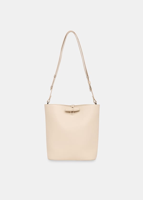 Ivory Cleo Toggle Bucket Bag