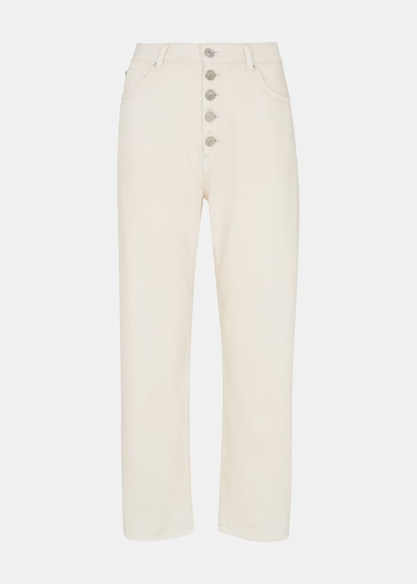 Ivory Authentic Hollie Button Jean