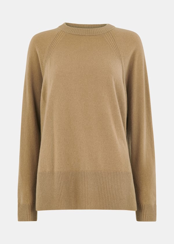 Camel Ultimate Cashmere Crew Neck