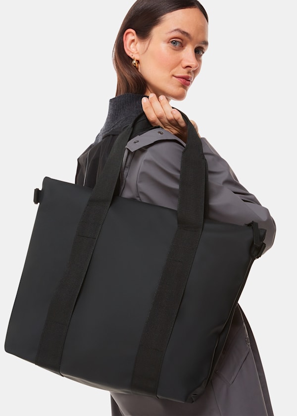 Black Rains Tote Bag