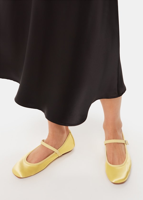Yellow Hai Honoree Shoe