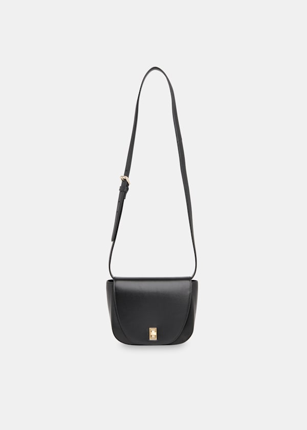 Black Carlota Turnlock Satchel