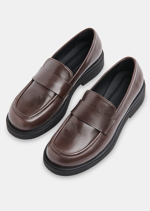 Brown Ames Chunky Loafer