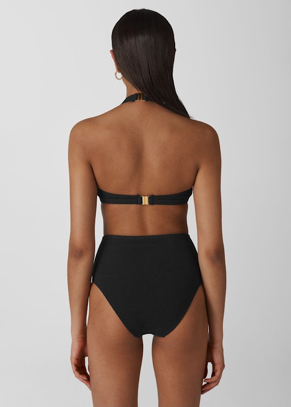 Black Klara Minimal Bikini Bottoms