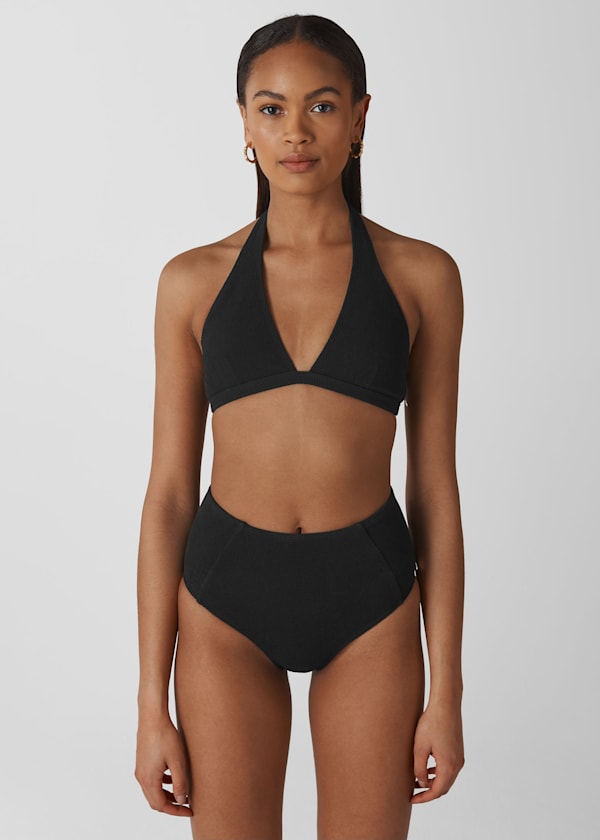 Black Klara Minimal Bikini Top