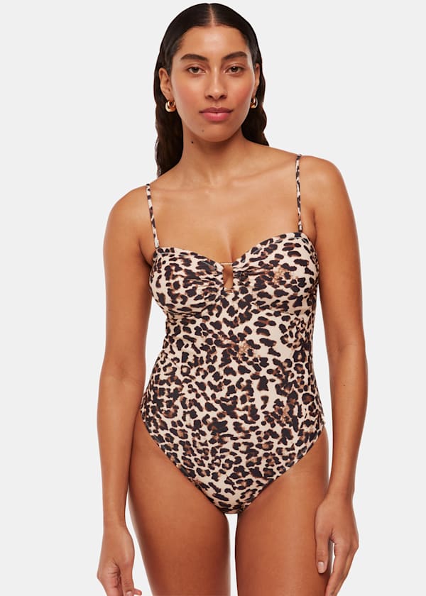 Leopard Print Animal Printed Swimsuit